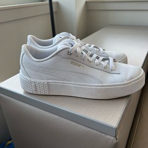 White Puma Sneakers